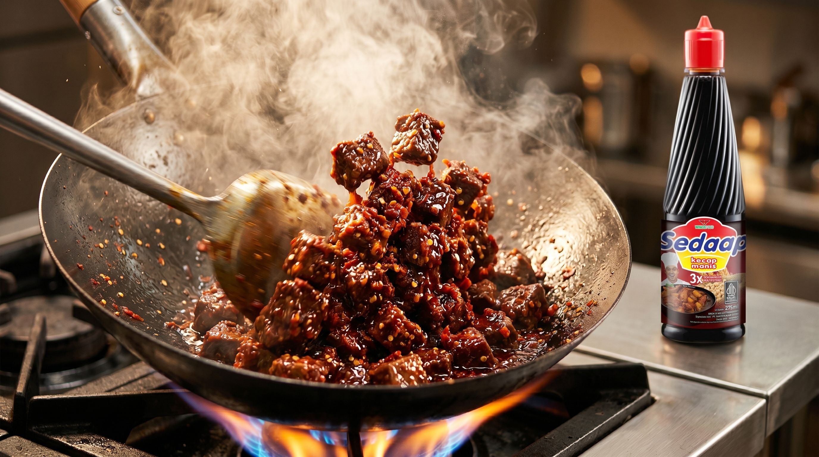 oseng mercon daging sapi