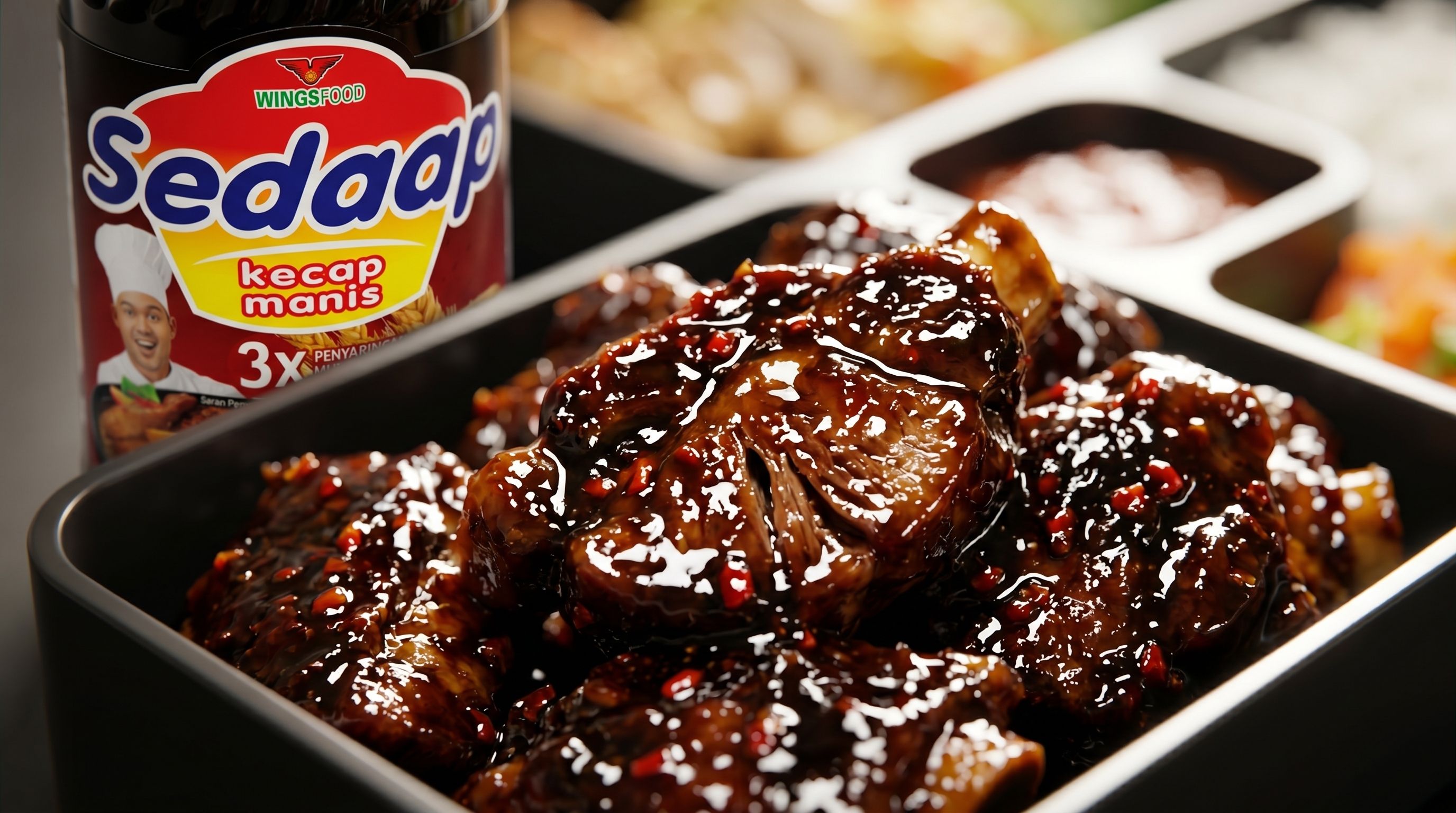 tongseng kambing rumahan versi bento